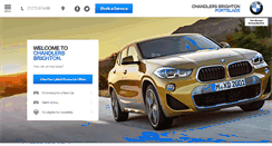 Desktop Screenshot of chandlersbrightonbmw.co.uk